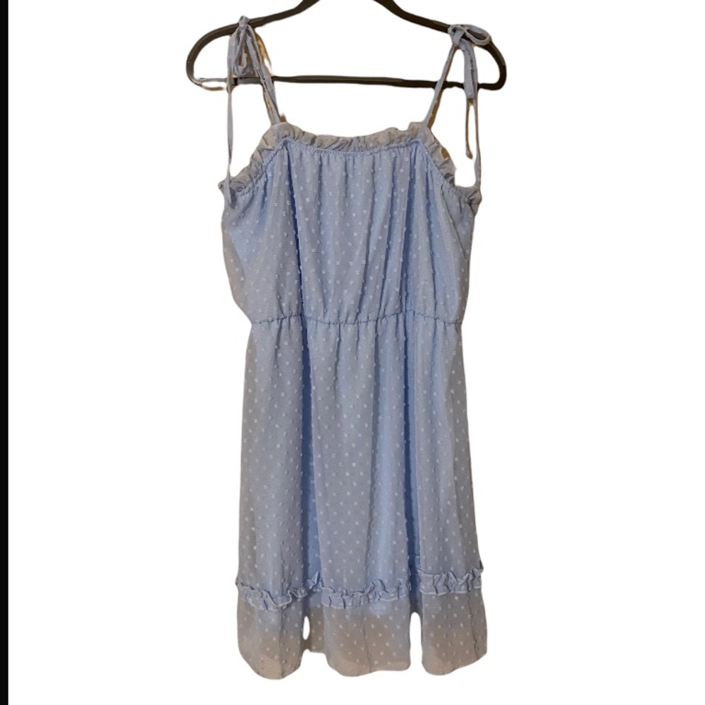 SHEIN Sky Blue Sundress